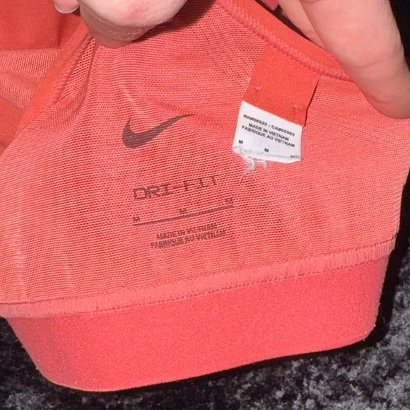 Nike Indy Women's Adobe Light-Support Padded V-Neck Sports Bra Size Medium - Picture 4 of 5